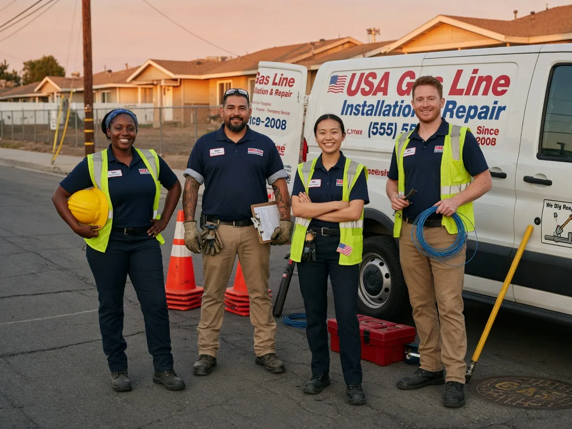 Gas Line Installation company in Coward, SC